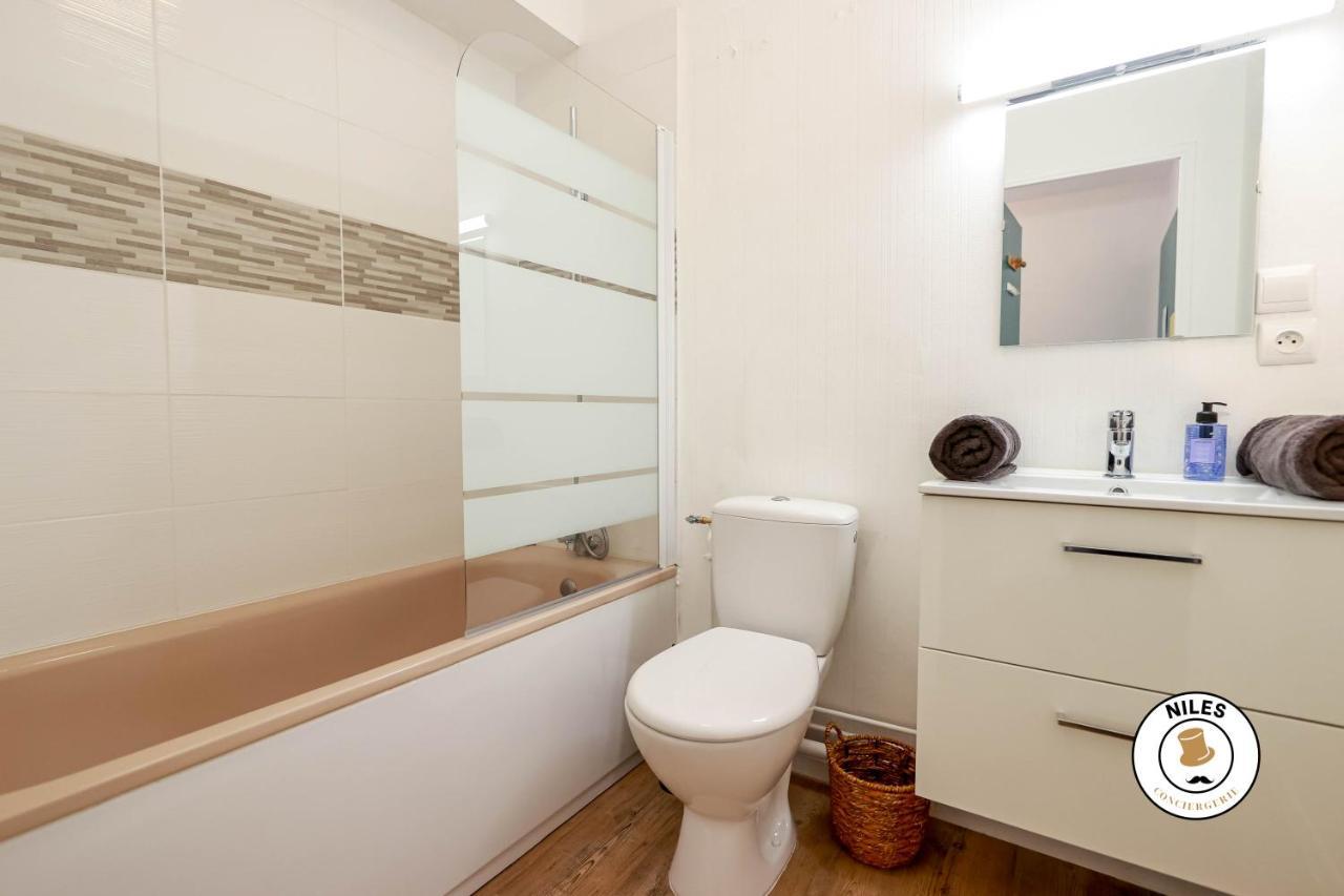 Le Petit Park-Studio-Terrasse- Piscine-Wifi Fibre Apartment Pau Bagian luar foto