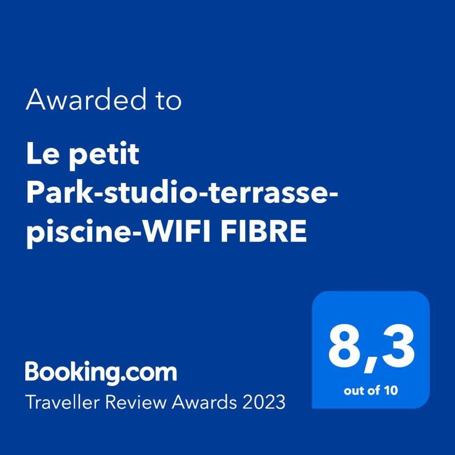 Le Petit Park-Studio-Terrasse- Piscine-Wifi Fibre Apartment Pau Bagian luar foto