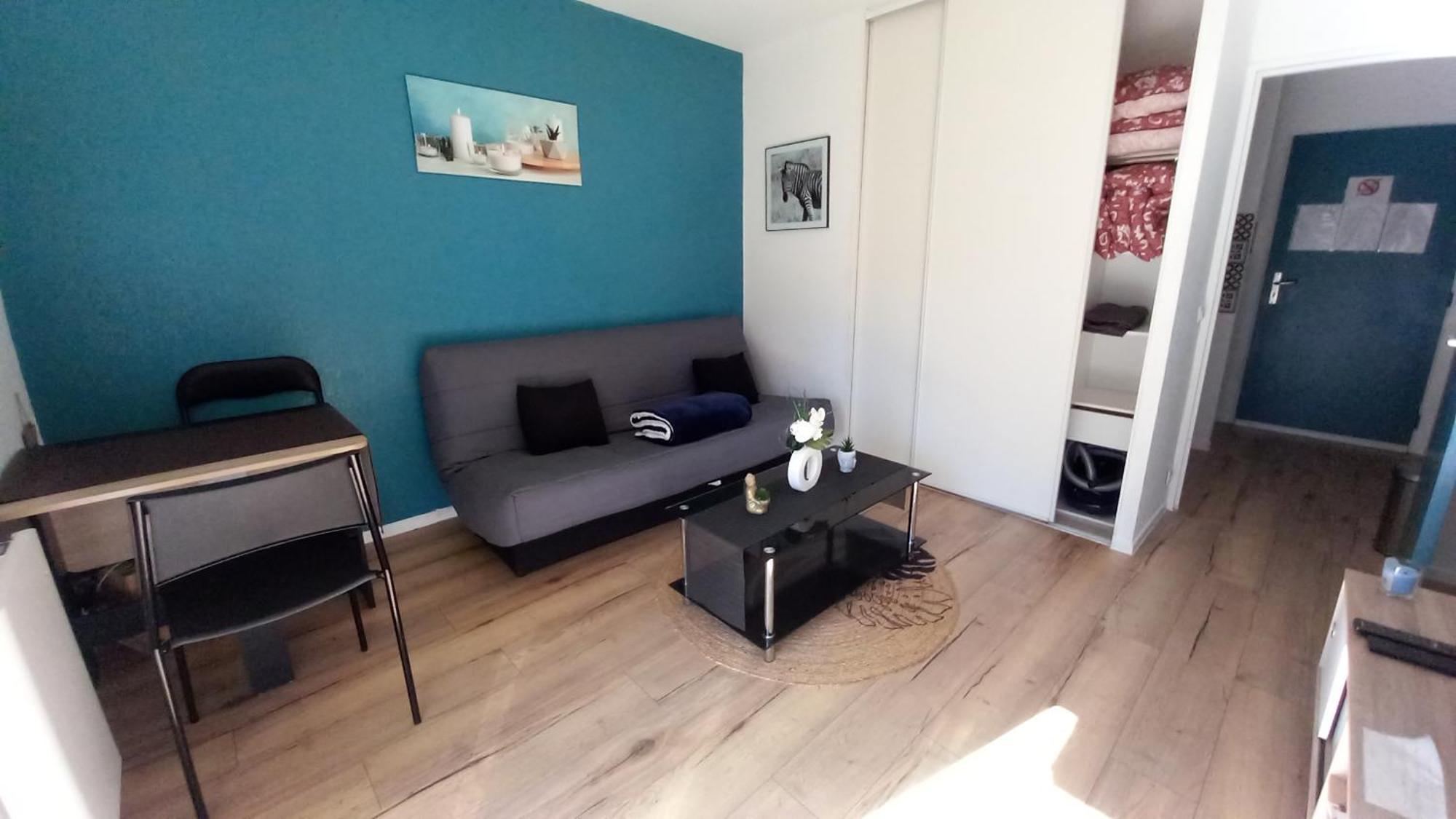 Le Petit Park-Studio-Terrasse- Piscine-Wifi Fibre Apartment Pau Bagian luar foto
