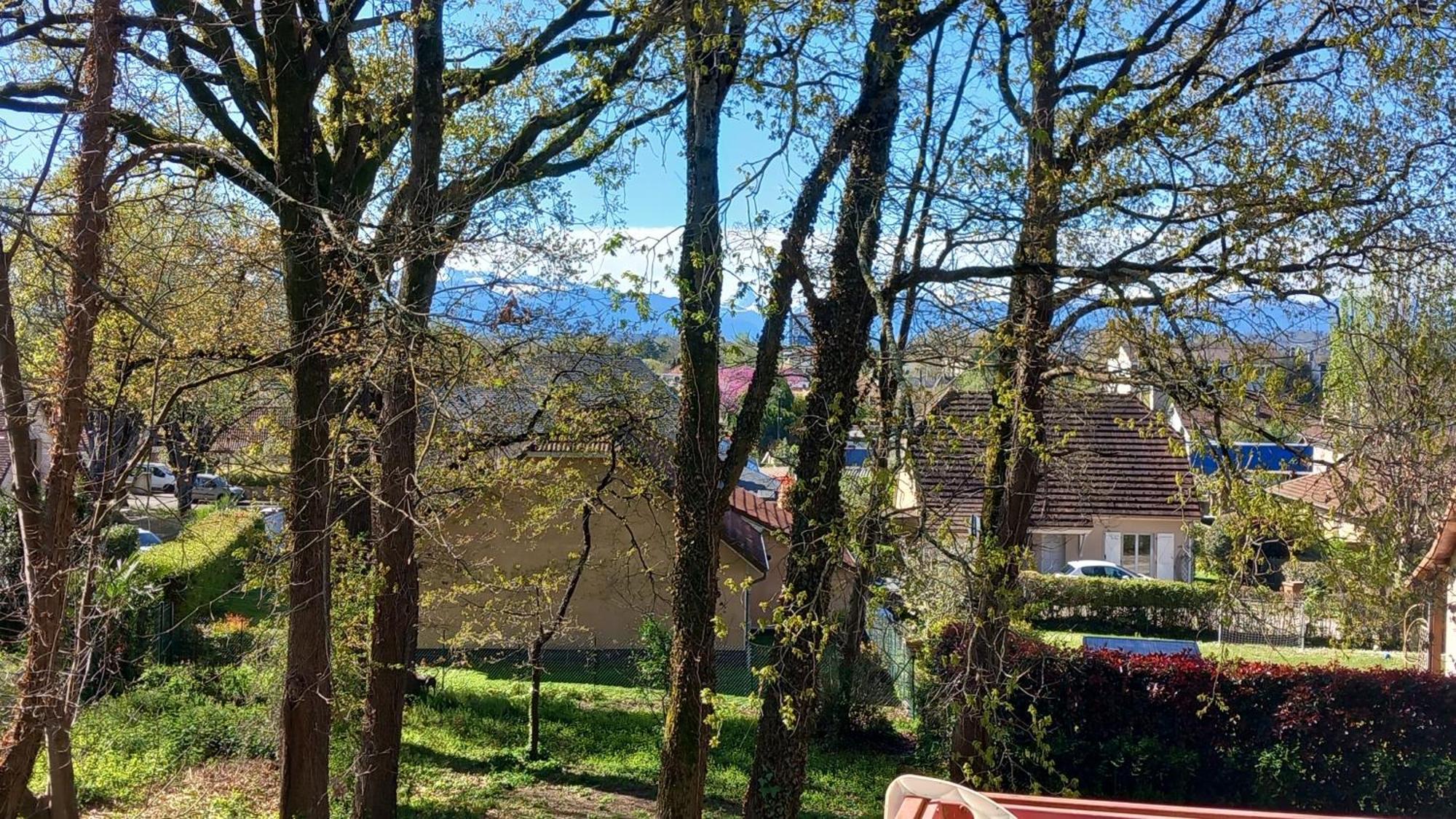 Le Petit Park-Studio-Terrasse- Piscine-Wifi Fibre Apartment Pau Bagian luar foto